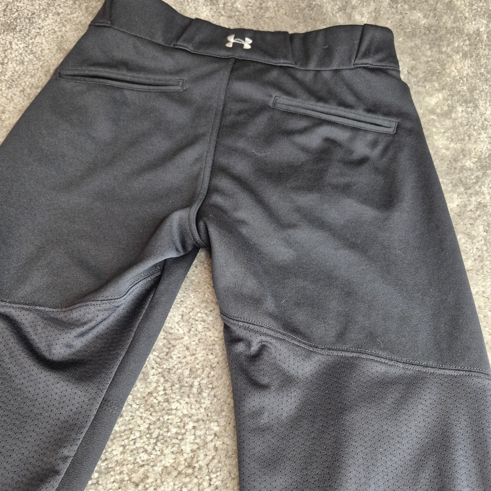 Under Armour Womens Small Black Softball Pants Fitted Performance Knicker UA - Picture 6 of 11